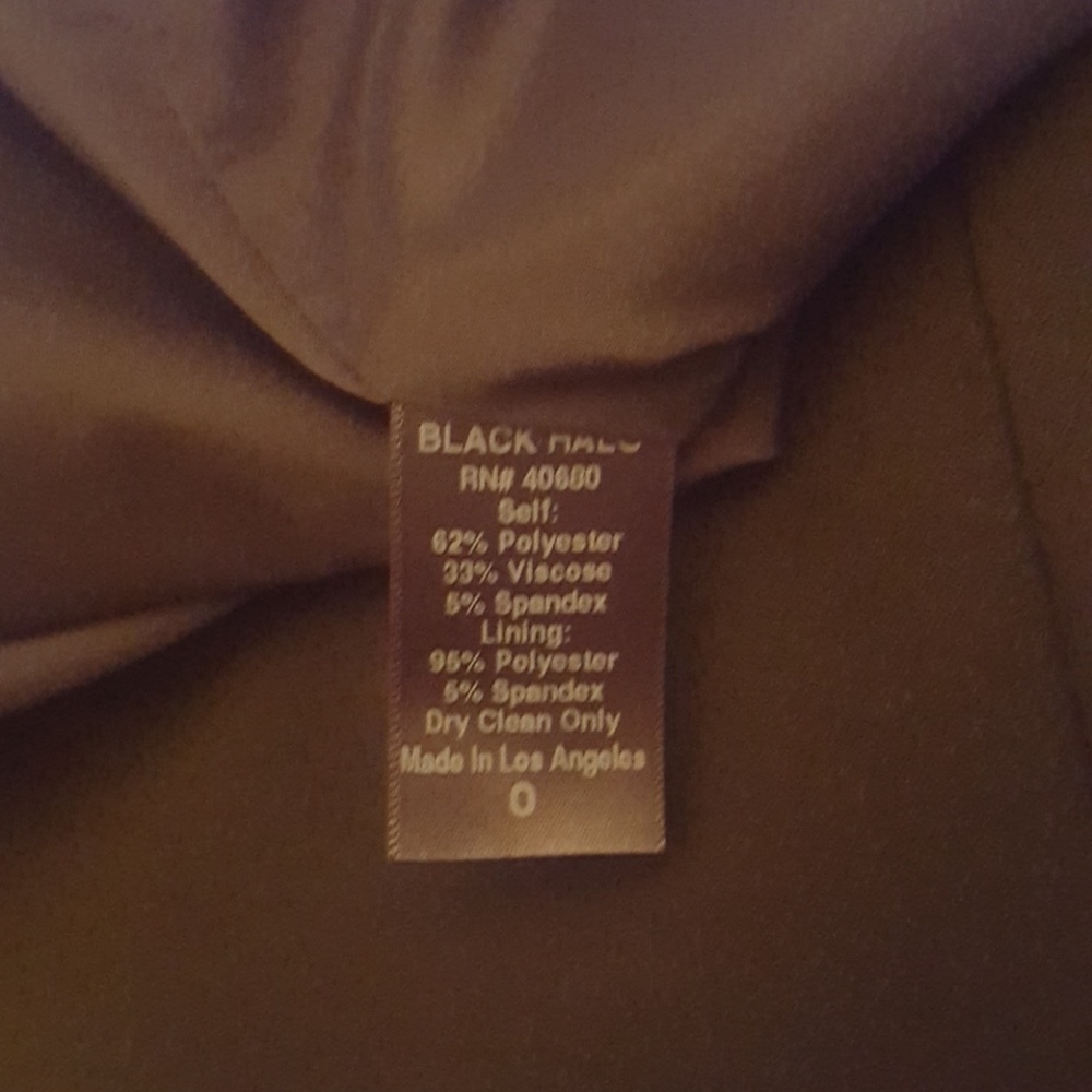 Black Halo Jackie O mini dress 0 - Picture 4 of 4